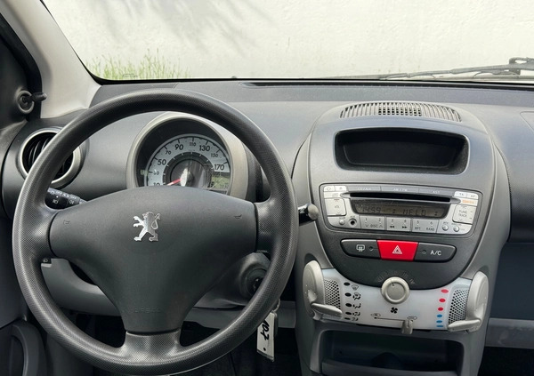 Peugeot 107 cena 16500 przebieg: 75000, rok produkcji 2013 z Inowrocław małe 67